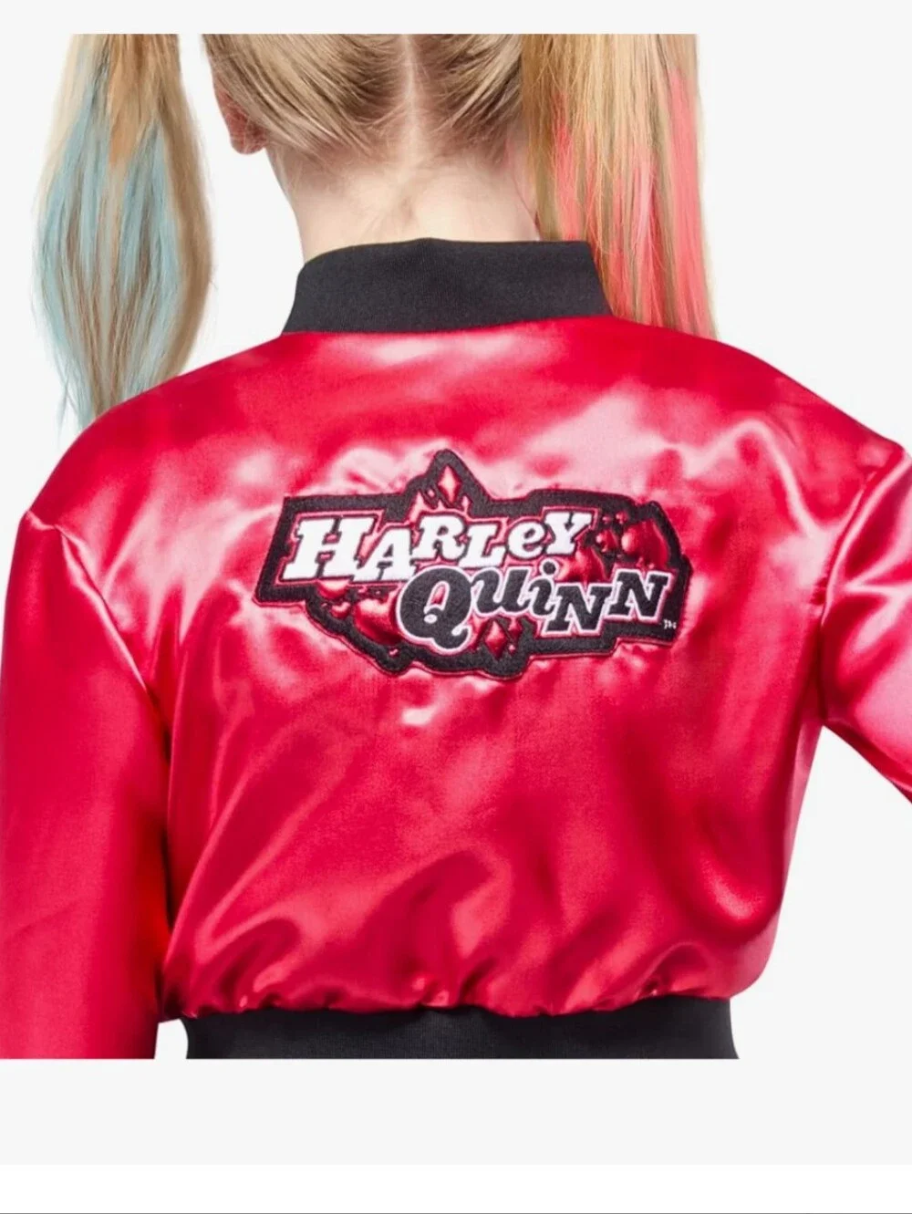 Harley Quinn Girls Halloween Costume 5 Piece Set Small 6 / 7 New Outfit DC Comic